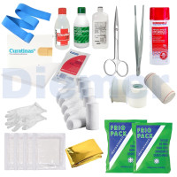 Contenido Botiquin ABS 10 Empleados